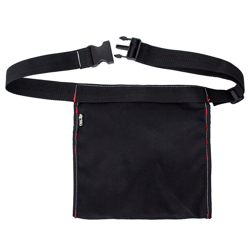 MDSTOP Tool Pouch MDSTOP Single Side Apron with 5 Pockets and 1 Hammer Loop, Fits for Hammer, Pencils, Screwdrivers etc. (Black) - Image 4
